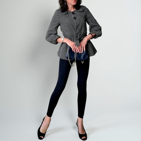 Black and White Women's Jacket - Picture 4 of 6